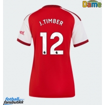 Arsenal Jurrien Timber #12 Hjemmedrakt Dame 2026-27 Kortermet